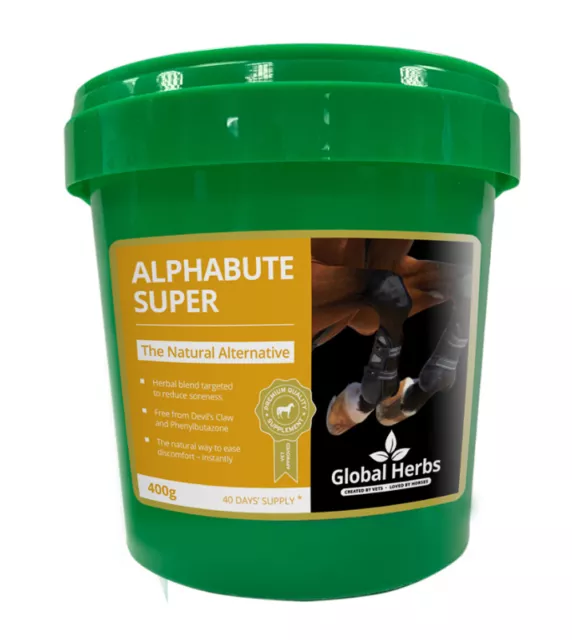 Global Herbs Alphabute Bute Super Muscle Joint Back Tendon Soothing Supplement