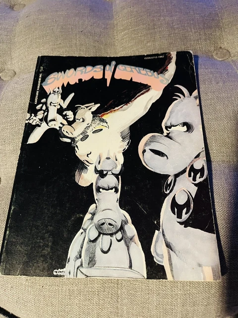 Swords Of Cerebus Book #1 2Nd Print Signed David Sim 1982 Rare!!