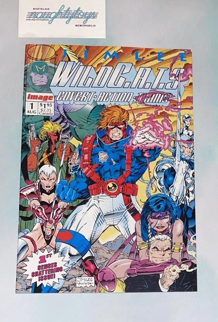 Wildcats Covert Action Teams #1 Image Comics 1992 Vtg Superhero 90’s