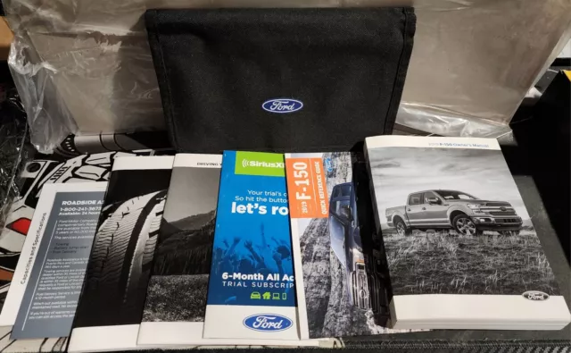 Brand New 2019 Ford F150 Owners Manual Set, Complete, OEM, Free Shipping