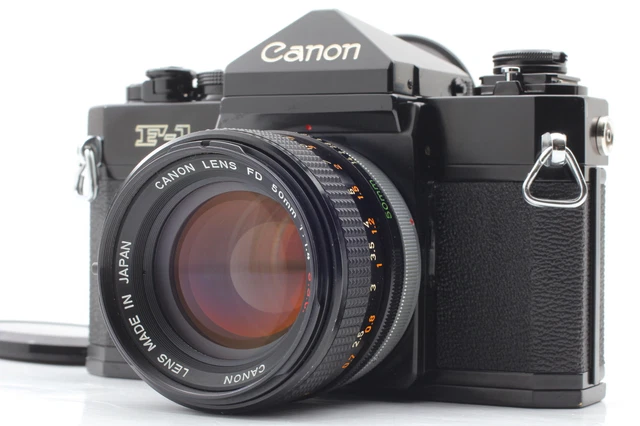 [Near MINT+] Canon F-1 Late SLR Film Camera + FD 50mm 1.4 S.S.C SSC From JAPAN