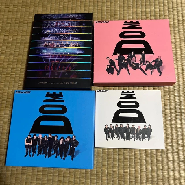 SNOW MAN 1ST DOME tour 2023 i DO ME First Limited Edition 3 Blu