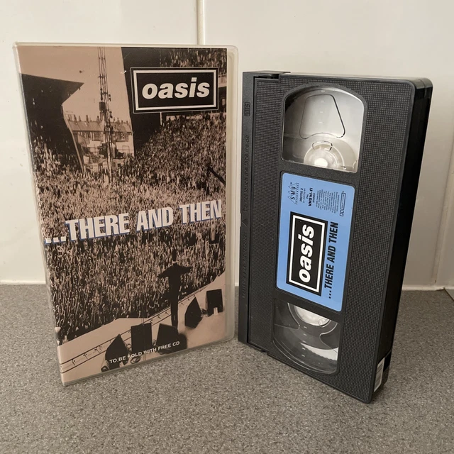 OASIS THERE AND Then VHS Video Noel Liam Gallagher Wonderwall