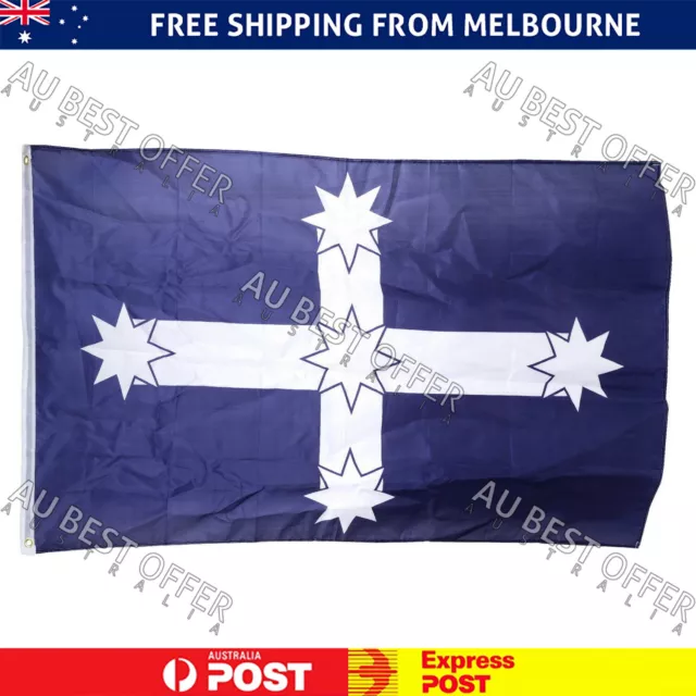 Large Eureka Stockade Flag Southern Cross Australian Aussie  90 x 150 AU