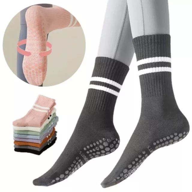 Mid-tube Bottom Yoga Socks Professional Dance Pilates Socks  Sports