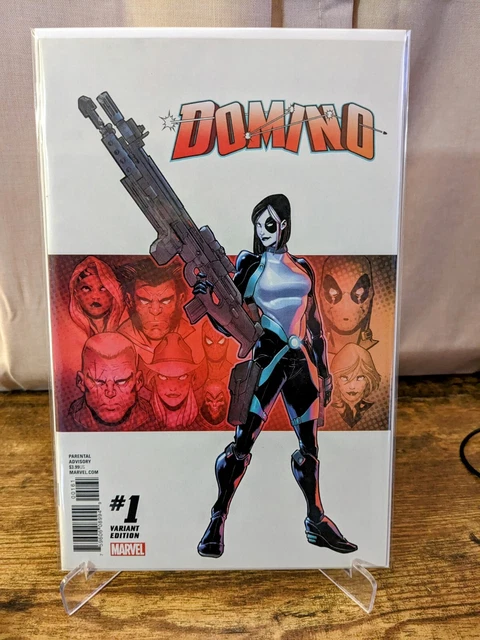Domino #1 1:25 David Baldeon Variant Marvel 2018 X-Men Gail Simone NM