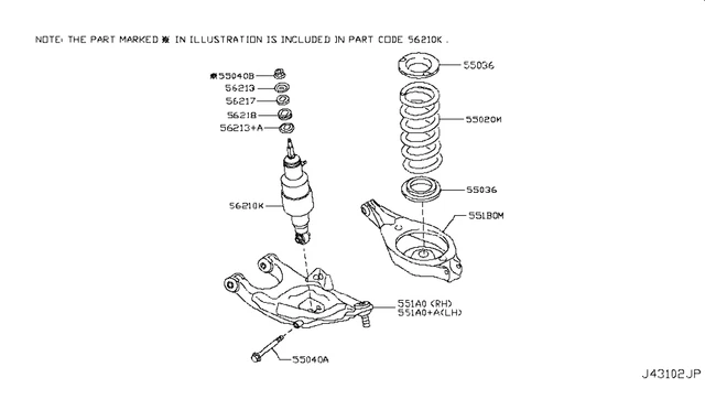 Genuine Nissan Lower Ball Joint Seat – 2009-2023, OE 40173-EG000, Lifetime Warranty