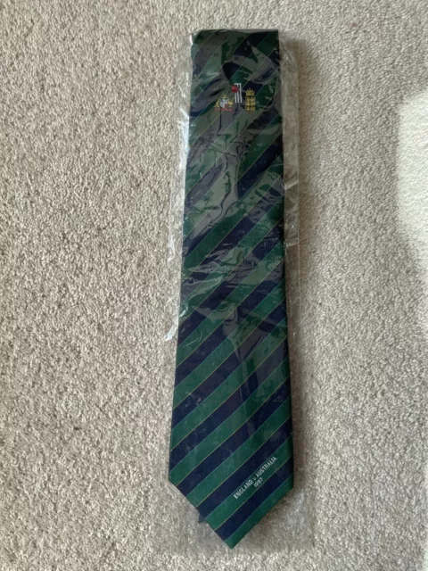 England v Australia 1997 Test Match cricket tie BRAND NEW in original cellophane