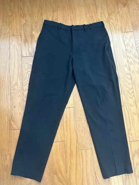 Pre-owned Men's UNIQLO Black Smart Ankle Pants Size Medium 321-444598