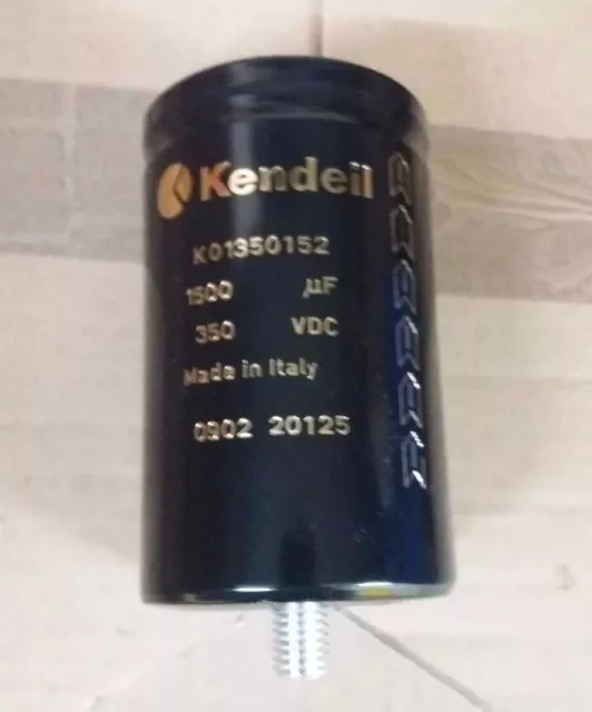 Kendeil 1500uF 350VDC K01S 63 x 105 (K01350152) Aluminium Electroltic Capacitor