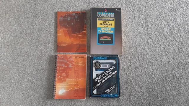 Sinclair ZX Spectrum 48K (Rubber Keys) & Computer Program Data Recorder Bundle 3