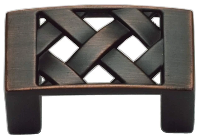 Atlas Homewares 309-VB  *   Lattice Knob - Venetian Bronze, Lot of 4