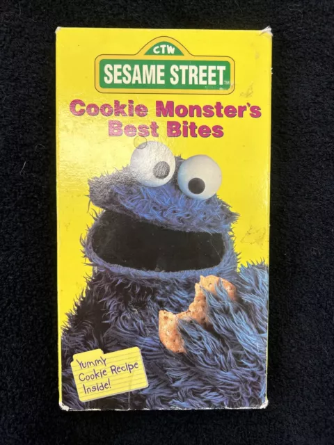 SESAME STREET - Cookie Monsters Best Bites (VHS, 1995) $15.99 - PicClick