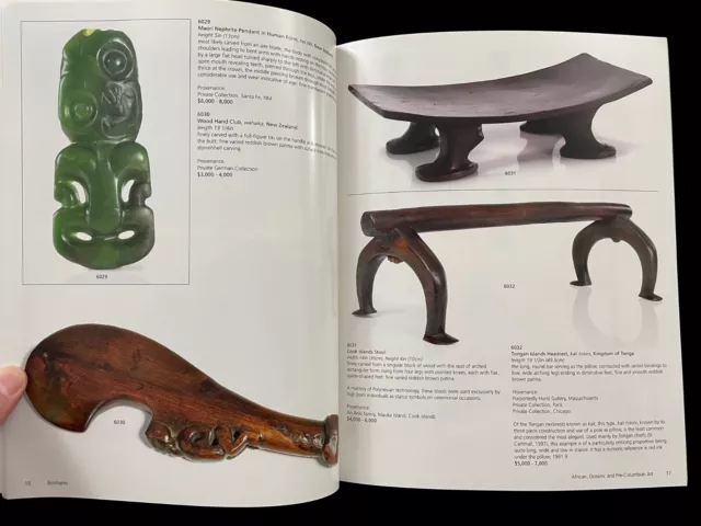 Bonhams African Oceanic Pre-Columbian Art November 2010 Maori Hawaii Mezcala