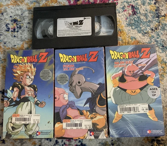 LOT DE 4 cassettes VHS Dragon Ball Z EUR 28,25 PicClick FR