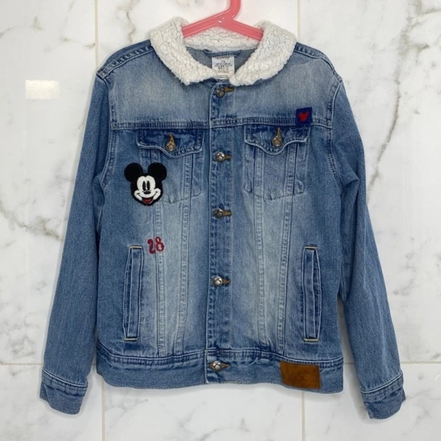 Kids Disney Mickey Mouse Denim Jacket 7/8