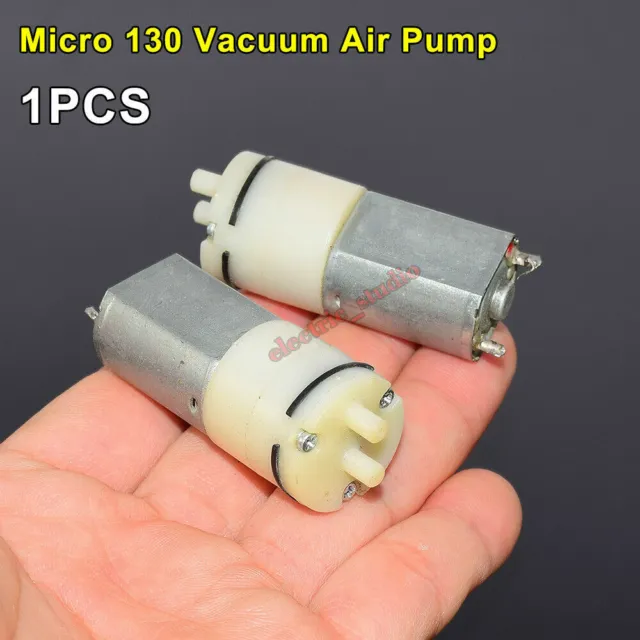DC 3V 5V 6V Small Mini 130 Air Oxygen Pump Vacuum Negative Pressure Suction Pump