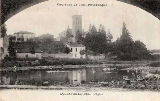 *12181 cpa Dommartin les Toul - The Church