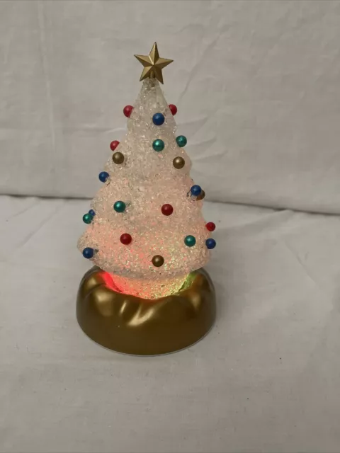 Avon Gift Collection Light Up Twinkling Tree Christmas Holiday Home Decoration