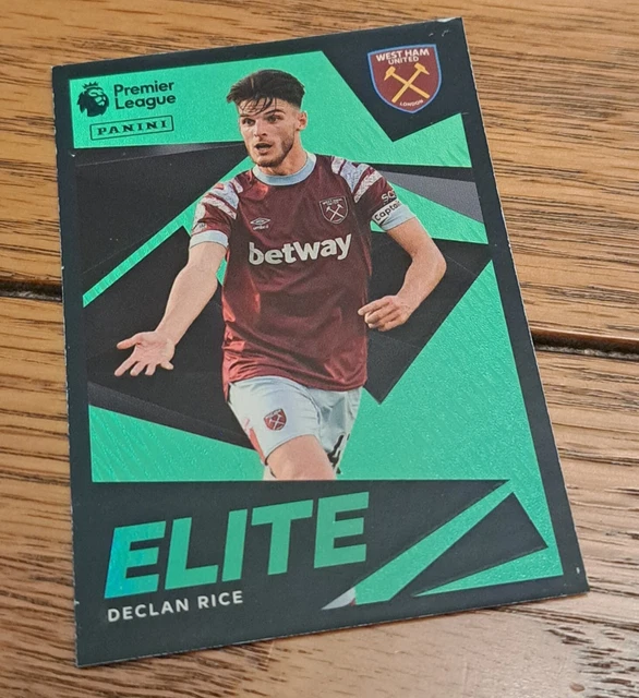 PANINI PREMIER LEAGUE 2023 -DECLAN RICE - Sticker - ELITE GREEN ...