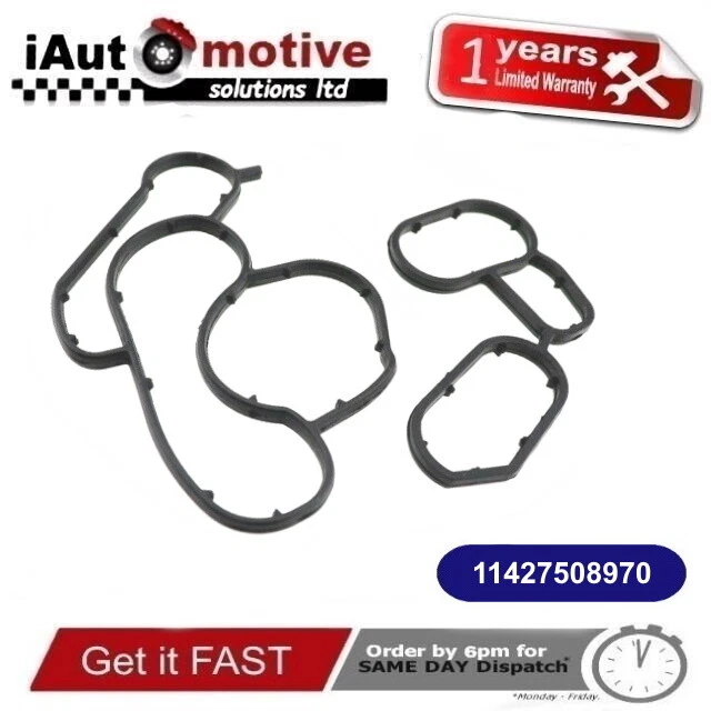 OIL FILTER HOUSING Gasket Seal Set For BMW 1 3 5 Series X1 X3 Z4 N40