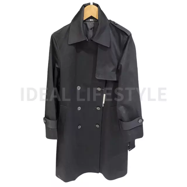 UNIQLO :C Trench Coat Black/Natural/Olive S-3XL 100% Cotton Twill 467151 NWT 2