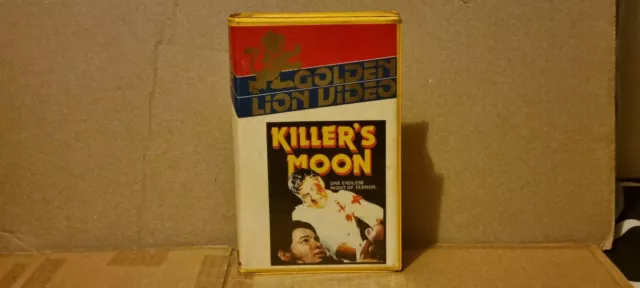 Killer's Moon. VHS.. Golden Lion Video.