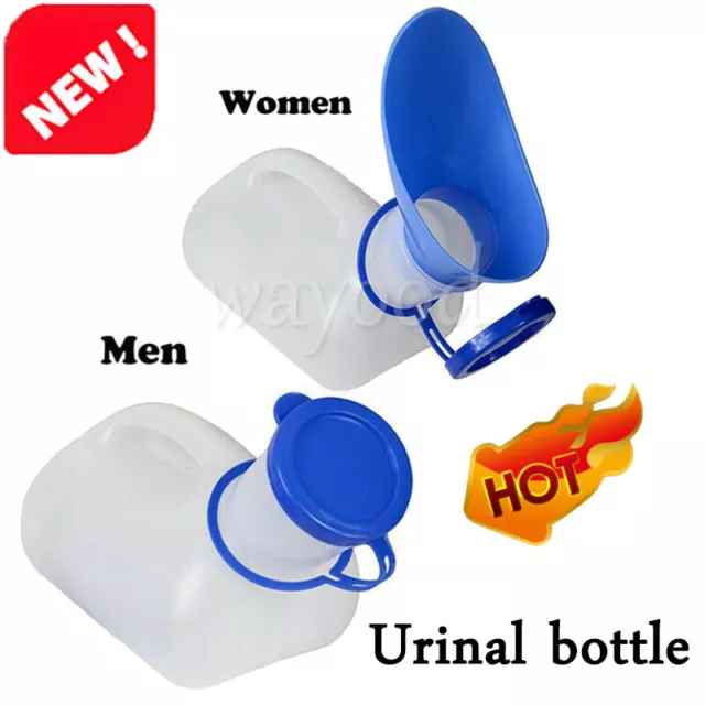 1000ML Male Urine Bottle Portable Outdoor Camping Travel Car Toilet Men Urgent