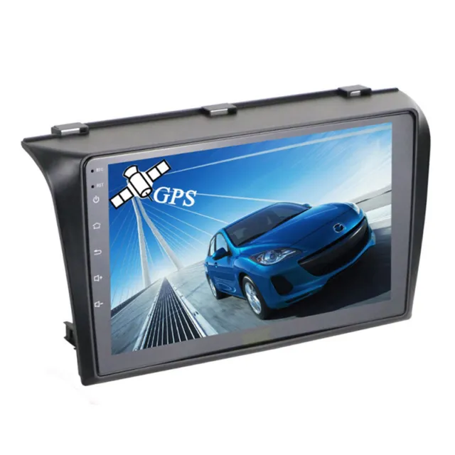 9" Radio Stereo GPS With 3G 4G Mirror Link Canbus Support Fit For Mazda 3 3