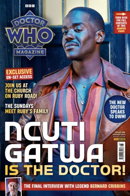 Doctor Who Magazine Issue 598 January 2024 - NCUTI GATWA IS THE DOCTOR