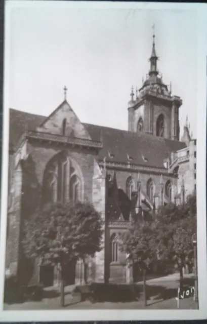 Cpsm Colmar. La Cathédrale St Martin 1947