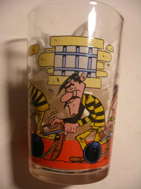 Amora Collection LUCKY LUKE verre à moutarde N°6 French Drinking Glass 1996