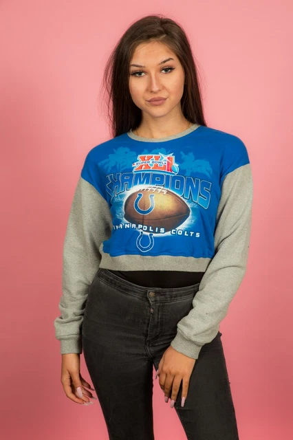 Felpa Maglione Indianapolis Colts XLI Superbowl Champions vintage tagliata