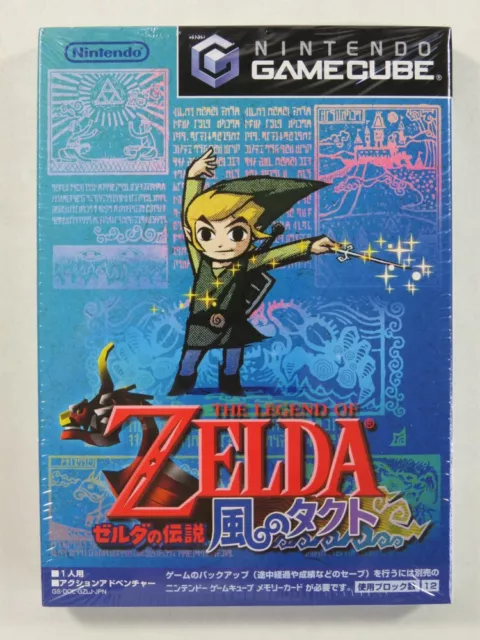 The Legend Of Zelda Kaze No Takuto (Wind Waker) Nintendo Gamecube (Gc) Ntsc-Japa