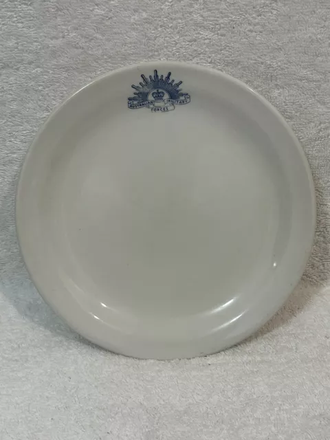 vintage bristile plate of Australian military forces crest