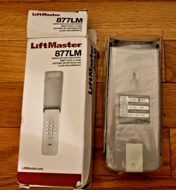 OEM LiftMaster 877LM Wireless Garage Door Opener Keyless Entry Keypad OEM