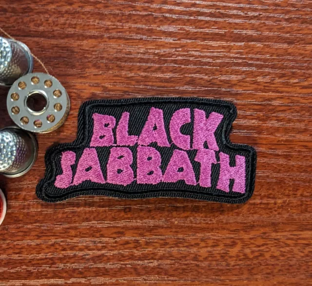Black Sabbath Cross Patch Ozzy Rock Legend Embroidered Iron On – Patch  Collection