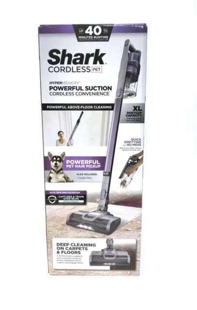 Shark IX141H Pet Cordless Stick Vacuum with Anti-Allergen Complete NIB!