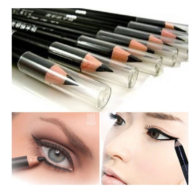 cosmetico trucco - strumento impermeabile nero di lunga durata kajal - penna