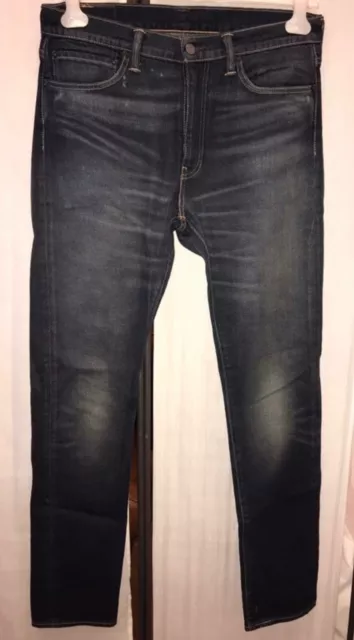 Jeans  da uomo, Levi’s 510, colore blu, tinta unita, tg. 50 IT, W 34