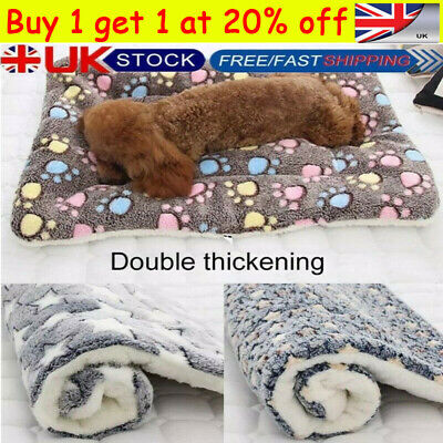 Puppy Pet Home Blanket Cat Dog Bed Mattress Kennel Large Soft Warmer Crate Matce