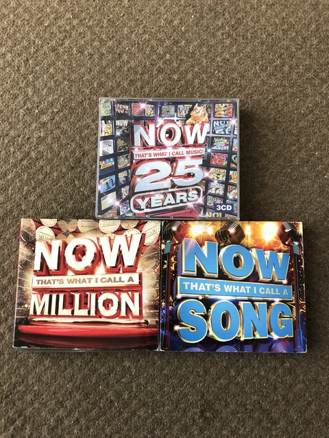 NOW THAT’S WHAT I Call Music Cd Box Set Bundle £9.00 - PicClick UK