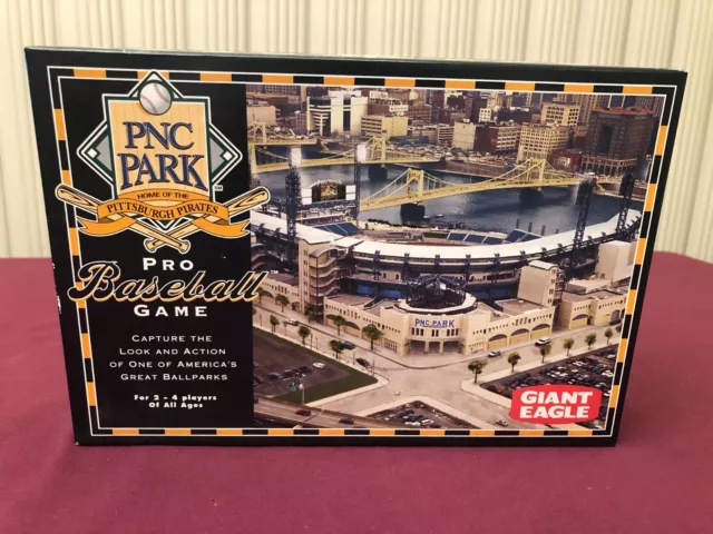 GIANT EAGLE PNC Park Pittsburgh Pirates Pro Baseball Board Game