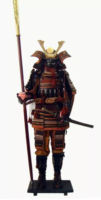 Samurairüstung Japan von" Oda Nobunaga" Höhe197cm Samurai Rüstung  zum anziehen