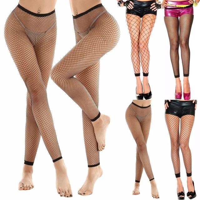 Pantaloni tuta pantaloncini, pantaloni vedi vita donna leggings cavi a rete