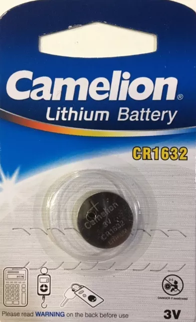 4 x PILA BOTON CAMELION CR1632 BATERIA LITIO LITHIUM 3V BATTERY