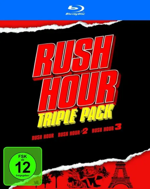 Rush Hour - Trilogy [Blu-ray] (Blu-ray) Chan Jackie Tucker Chris