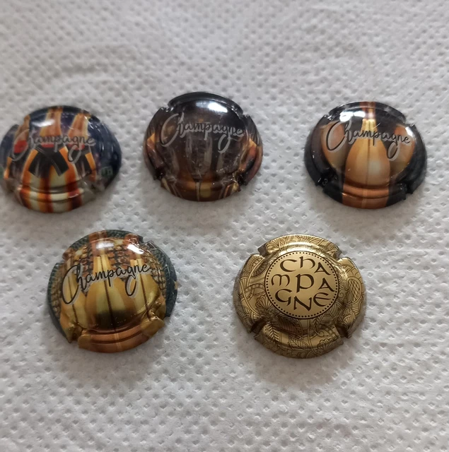 lot capsules de champagne