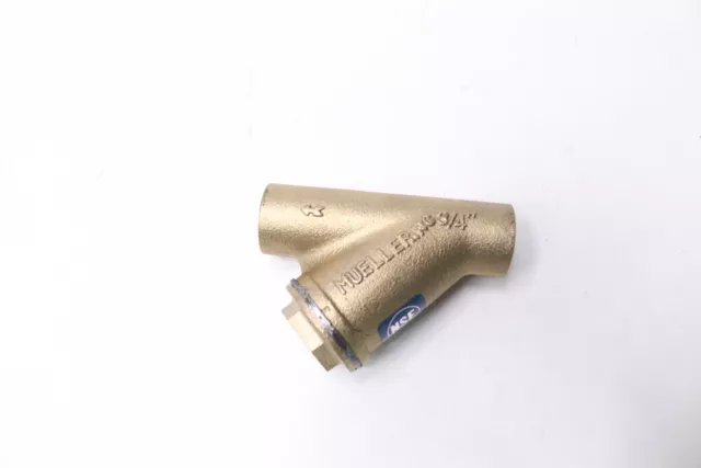 Mueller Brass Steam Valve Strainer 3/4&quot; 13K29