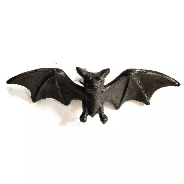 Retro Cast Iron Bat Garden Decor Yard Outdoor Lawn Wall Art Metal Decor